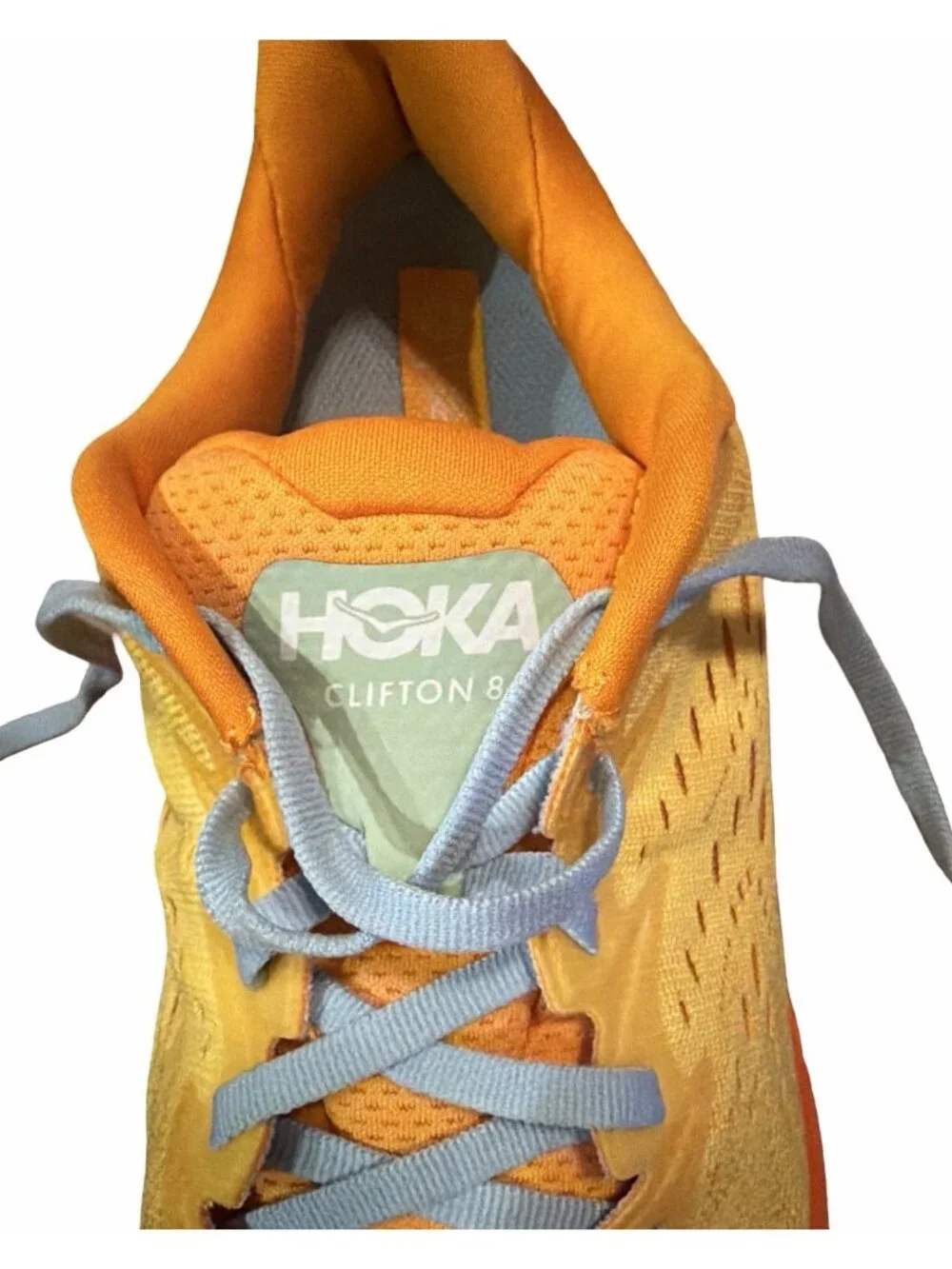 Hoka One One Clifton 8 Men’s Size 8.5 D Yellow Maize Running Shoes 1119393-RYMZ